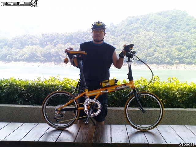 【大俠分享】：[石門水庫壩頂行]+[大溪老街輕鬆騎] ，GARMIN完整全記錄 BY (DAHON折疊車)