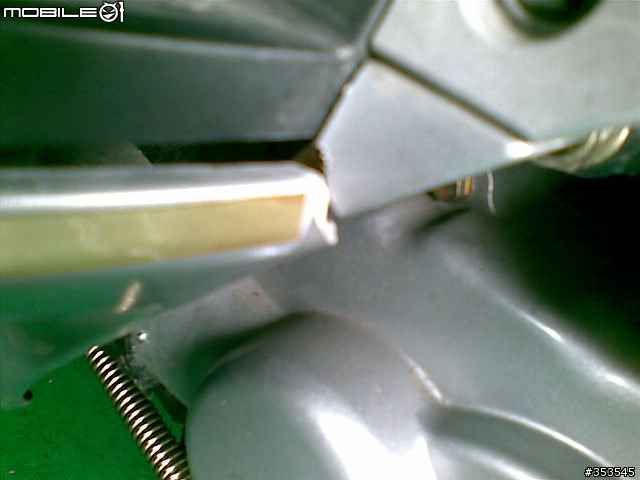 我車的殼斷了~DINK150