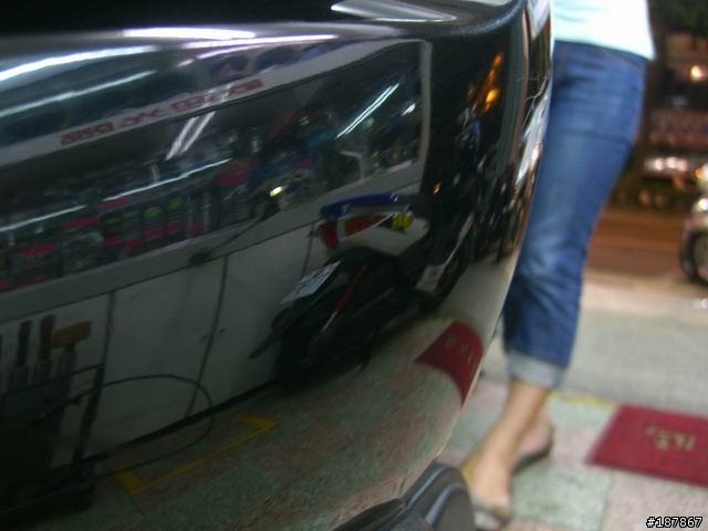 ABC濃縮釉處理後半個月室外停車....