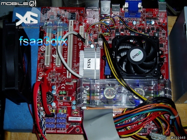 [全台首測] 微星 MSI 全固態電容搭載 nForce IGP with MATX 小板「K9N2GM」上機測試！