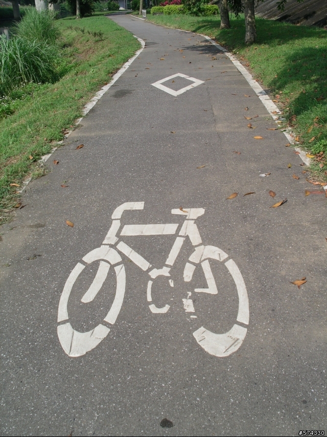 蓋起"腳踏車道符號"大樓(不論海內外都可)