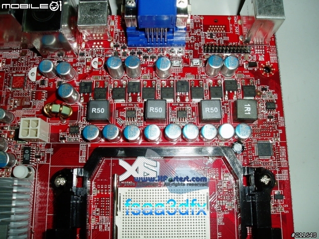 [全台首測] 微星 MSI 全固態電容搭載 nForce IGP with MATX 小板「K9N2GM」上機測試！