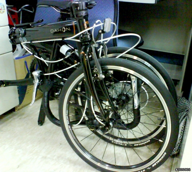 我的完全可折 DAHON→SP8 羊角把