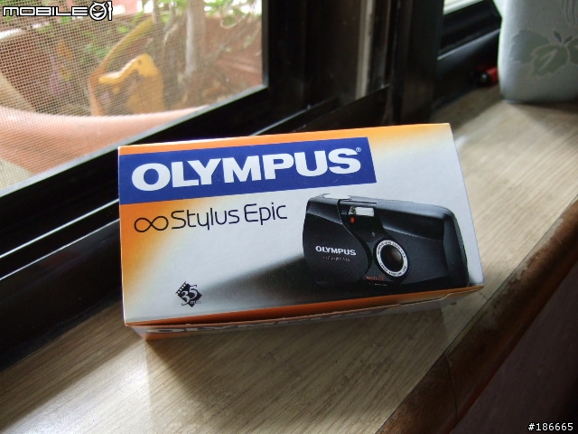 老相機開箱文!!OLYMPUS STYLUS EPIC (µII)黑色版入手
