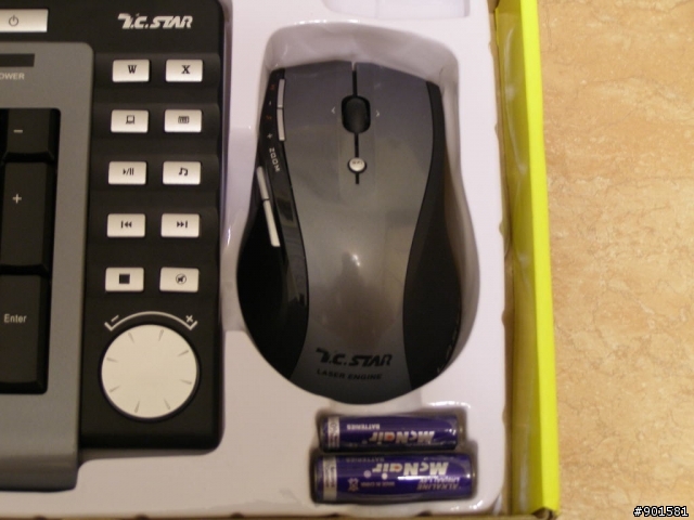 [開箱]連鈺TCK970 2.4G無線鍵盤+無線雷射滑鼠