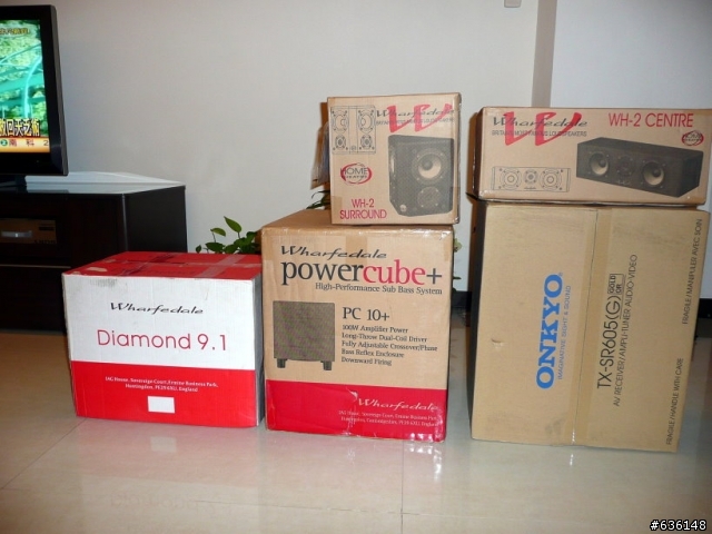 [分享]低價藍光小劇院-Wharfedale Diamond 9.1ˋWH2CSˋPC10+ˋSR605ˋPS3