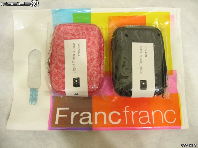 [分享]我的Sony W300 & Francfranc相機包