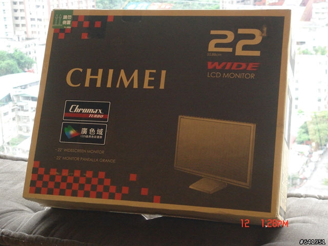 HOT 新螢幕 22GH 奇美新作之到我家來坐 開箱測試 多圖