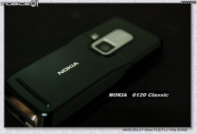 NOKIA 6120 Classic 入門款S60 質感加分~