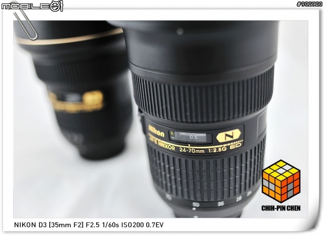 [開箱文]分享NIKON AF-S 24-70mm f2.8G ED 大三元到齊!!