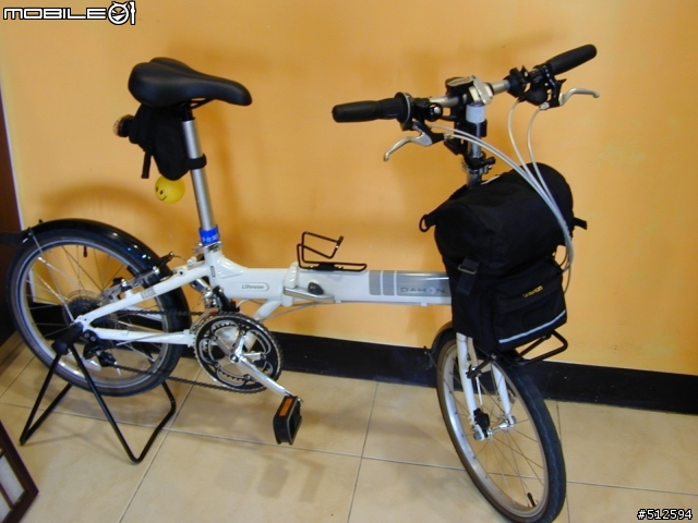 [好物分享]Dahon好用前貨架(K牌小車用),不用再買貴貴的原廠後貨架囉