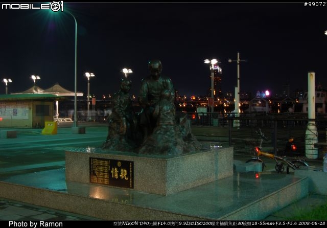 新手D40 象山、大稻程夜景外拍請指教(圖多)