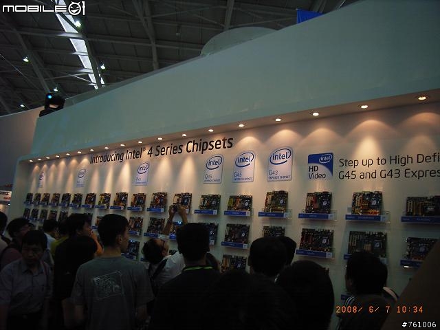 [INTEL@Computex 2008徵文] ，個人mobile01首次發表，字多圖少