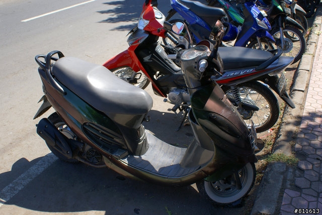 峇里島的摩托車