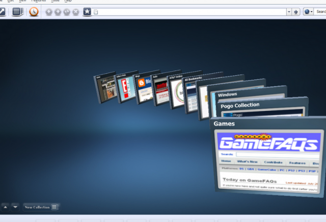 AT&T所開發Project Pogo - A New 3D Visual Web Browser  Beta 介紹