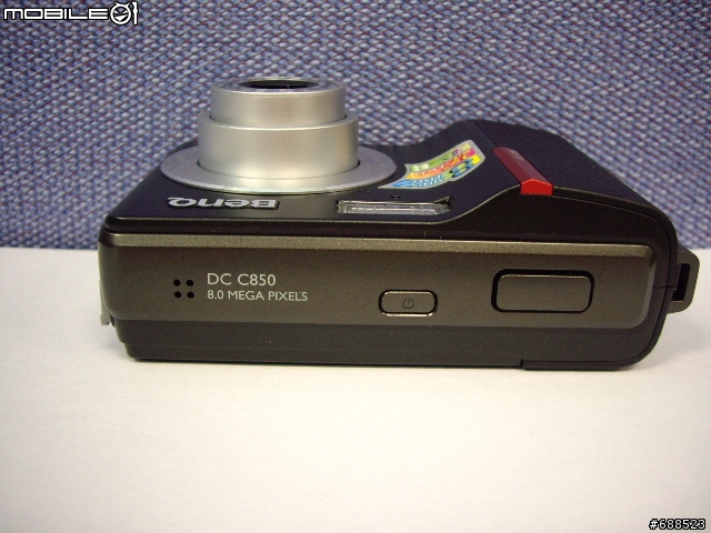 [開箱] 皮質握把的小DC-BenQ C850