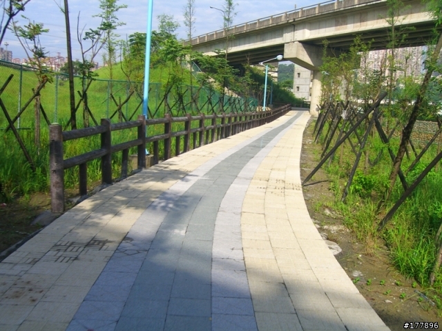 禮門街往中興路方向自行車道(圖多)