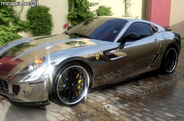 鍍鉻版Ferrari 599 GTB Fiorano