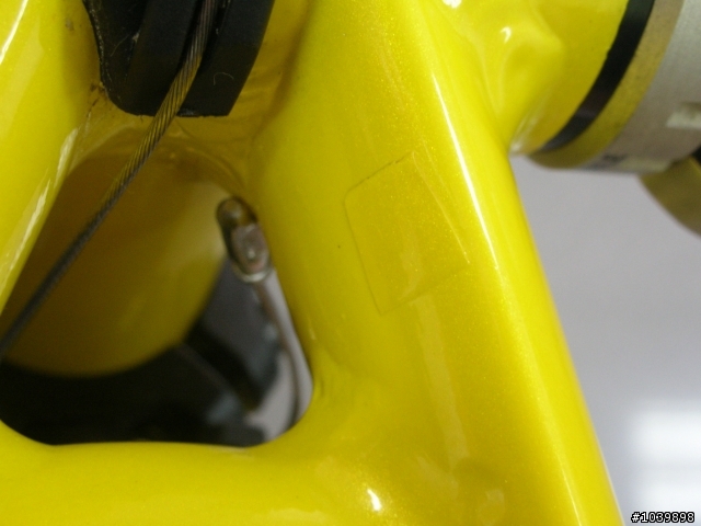 你的FUJI愛車車架上有修補的痕跡嗎,這樣算瑕疵嗎?這樣可以換車架嗎