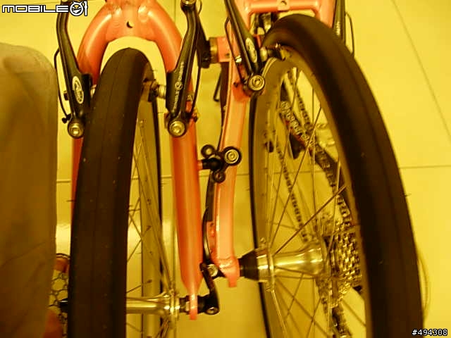 Speed One FS (粉紅色) 牽車分享 (沒箱子可拆)