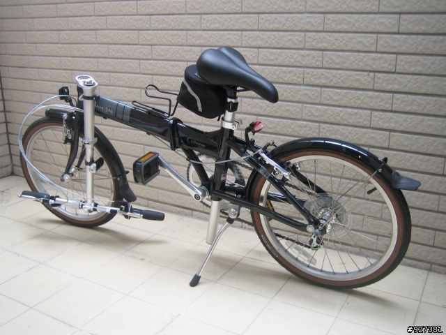 DAHON VD7快速摺疊法(配備:車燈,車鈴,車包齊全)