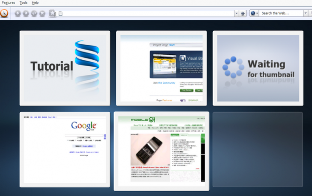 AT&T所開發Project Pogo - A New 3D Visual Web Browser  Beta 介紹