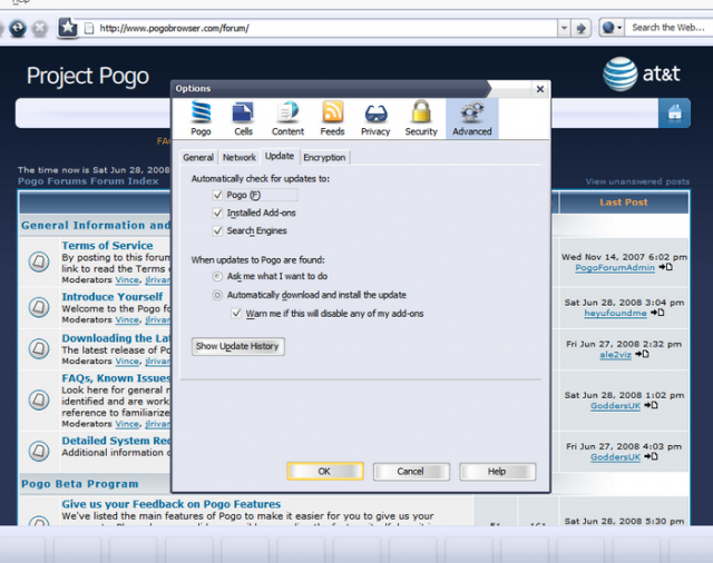 AT&T所開發Project Pogo - A New 3D Visual Web Browser  Beta 介紹
