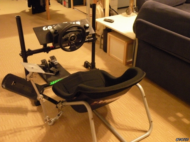 [組裝開箱文]家用  DIY  xbox360  蒼蠅人專用多螢幕賽車座(6/4初版定裝照)