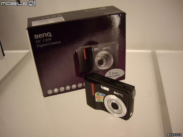 [開箱] 皮質握把的小DC-BenQ C850