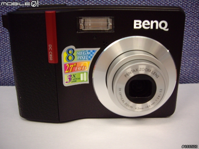[開箱] 皮質握把的小DC-BenQ C850