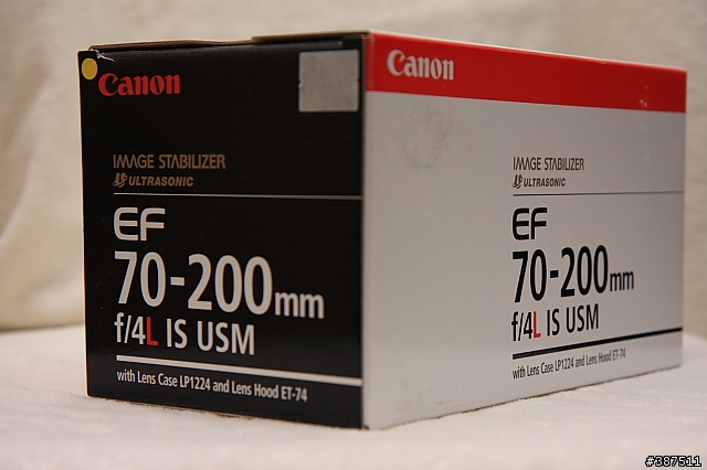 [不不專業開箱]EF 70-200MM F4 L IS USM...小小白IS