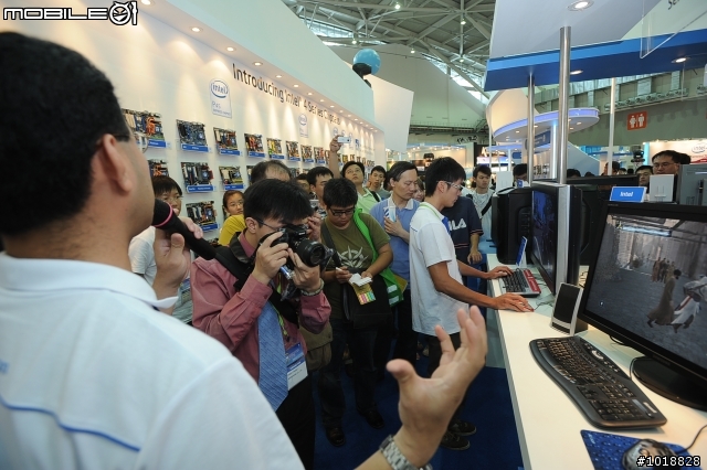 [INTEL@Computex 2008徵文] 壓線最後一發，01獨家參觀INTEL Computex之旅！