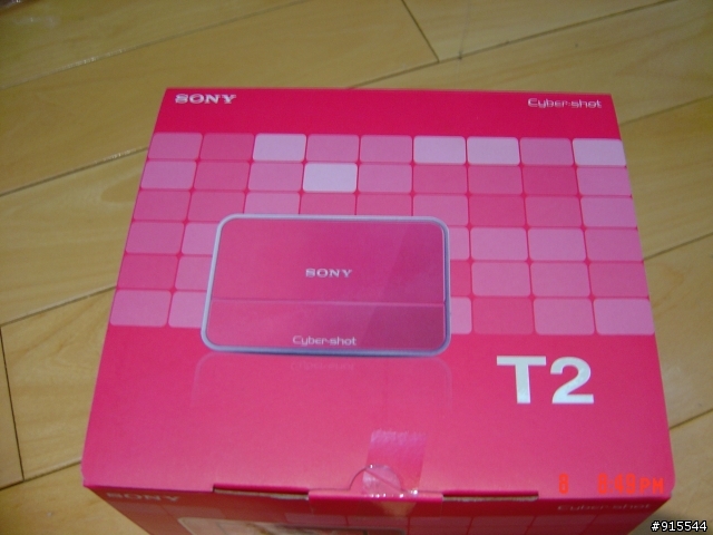 Cyber-Shot T2 Pink 開箱文（圖多）