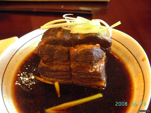 台北縣新莊講談茶舍之東坡肉