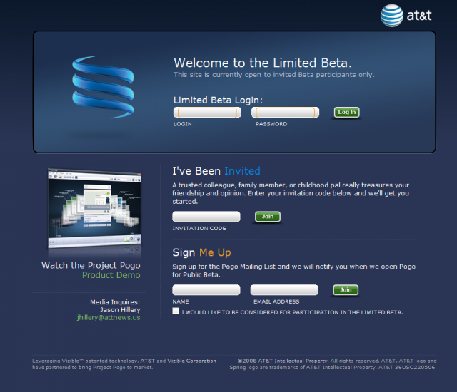 AT&T所開發Project Pogo - A New 3D Visual Web Browser  Beta 介紹