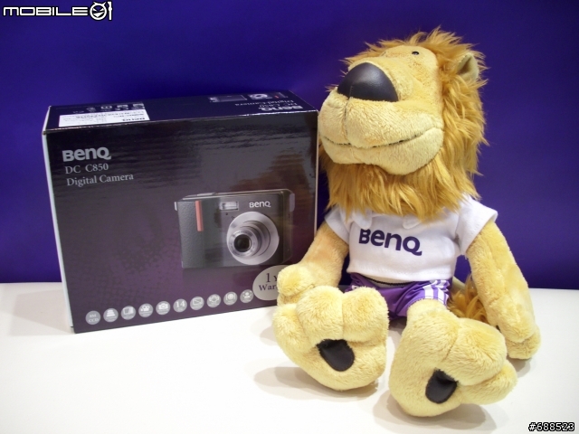 [開箱] 皮質握把的小DC-BenQ C850