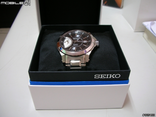 〔開箱〕人動能 seiko premier kinetic direct drive
