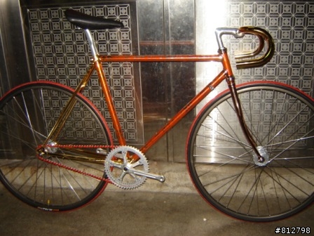 我的 Fixed Gear, 場地車