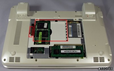 eeepc 901 預留的改機空間