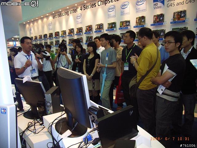 [INTEL@Computex 2008徵文] ，個人mobile01首次發表，字多圖少