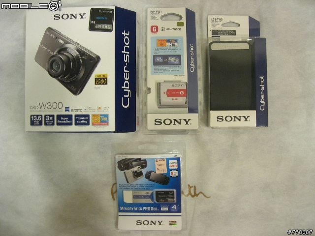 [分享]我的Sony W300 & Francfranc相機包