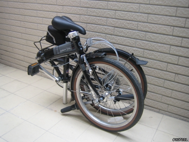 DAHON VD7快速摺疊法(配備:車燈,車鈴,車包齊全)
