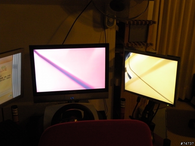 [組裝開箱文]家用  DIY  xbox360  蒼蠅人專用多螢幕賽車座(6/4初版定裝照)