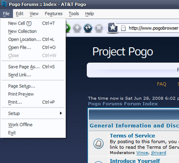 AT&T所開發Project Pogo - A New 3D Visual Web Browser  Beta 介紹