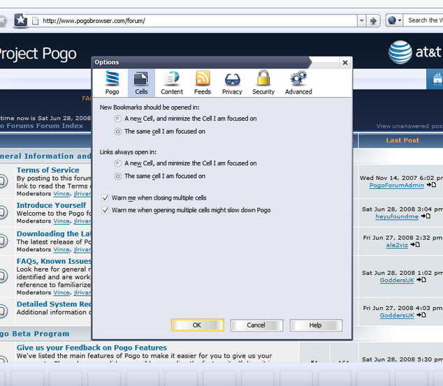 AT&T所開發Project Pogo - A New 3D Visual Web Browser  Beta 介紹