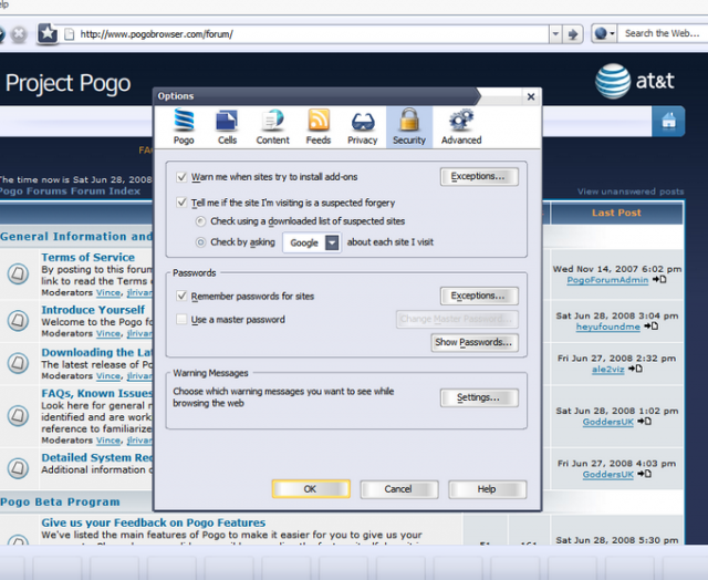 AT&T所開發Project Pogo - A New 3D Visual Web Browser  Beta 介紹