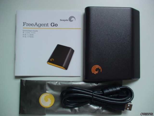 [開箱]Seagate FreeAgent Go系列2.5吋 250GB行動硬碟