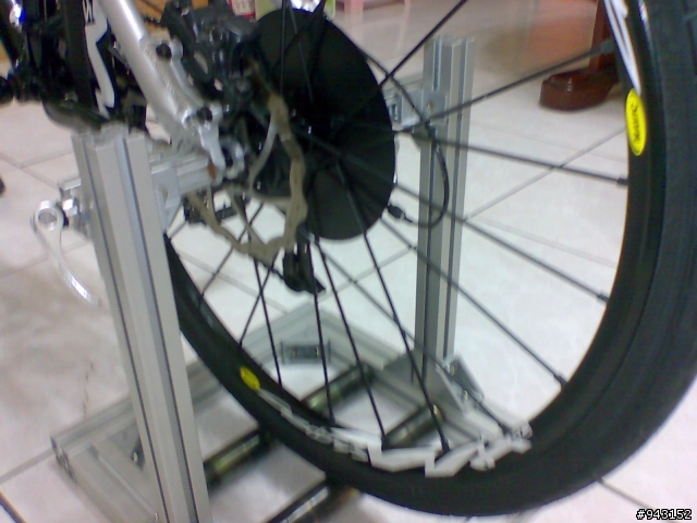 自製單車練習器