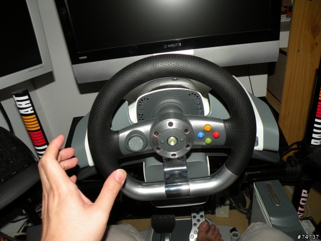 [組裝開箱文]家用  DIY  xbox360  蒼蠅人專用多螢幕賽車座(6/4初版定裝照)