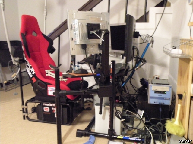 [組裝開箱文]家用  DIY  xbox360  蒼蠅人專用多螢幕賽車座(6/4初版定裝照)